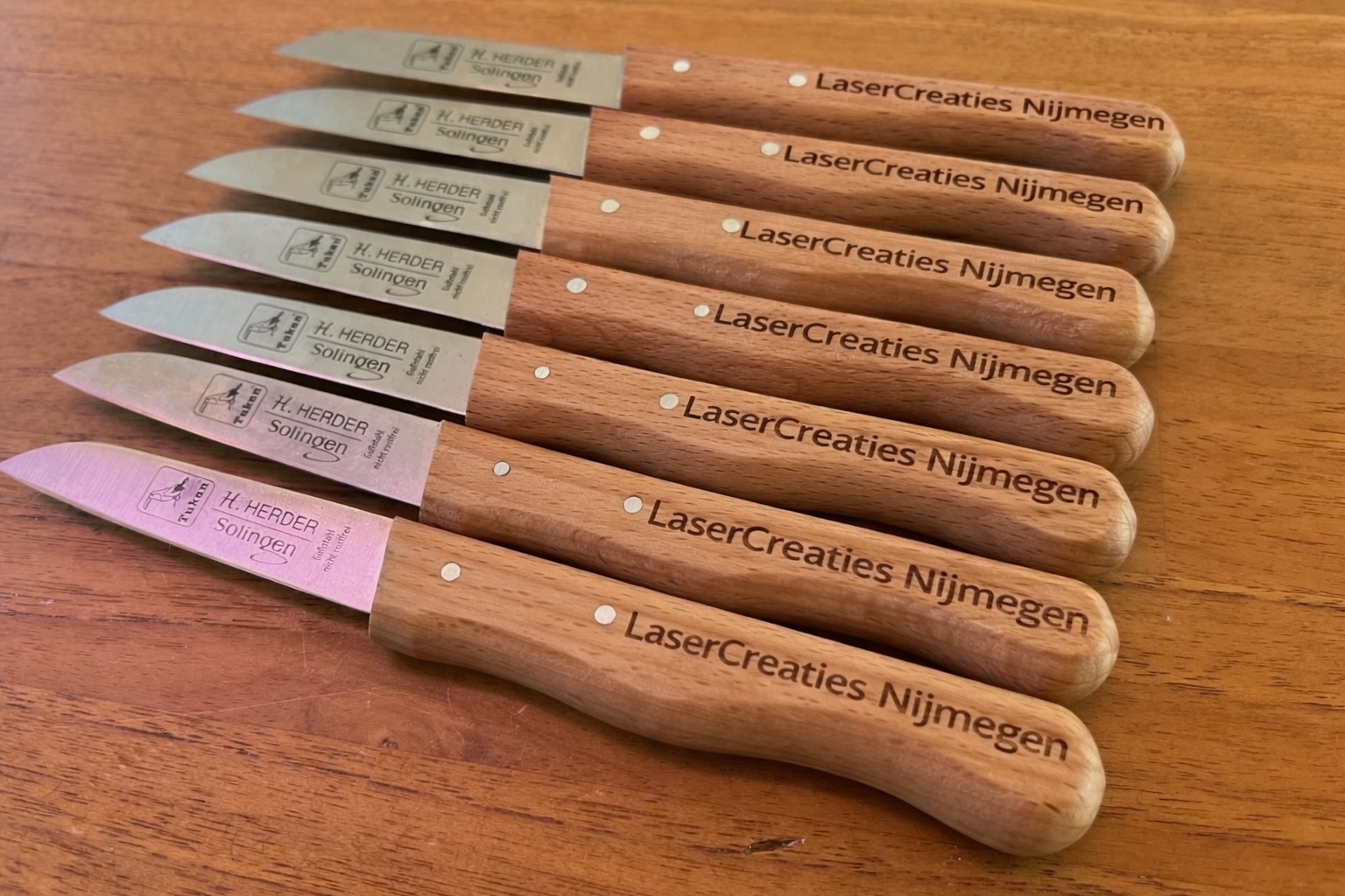 Speciale objecten met eigen tekst gegraveerd